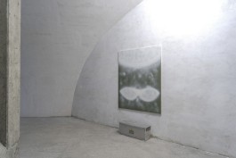 ”Seeing Unseen” 2023 Lack und Acryl auf Leinwand 150 x 120cm